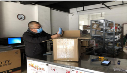 抗&ldquo;疫&rdquo;戰線上的后勤戰士